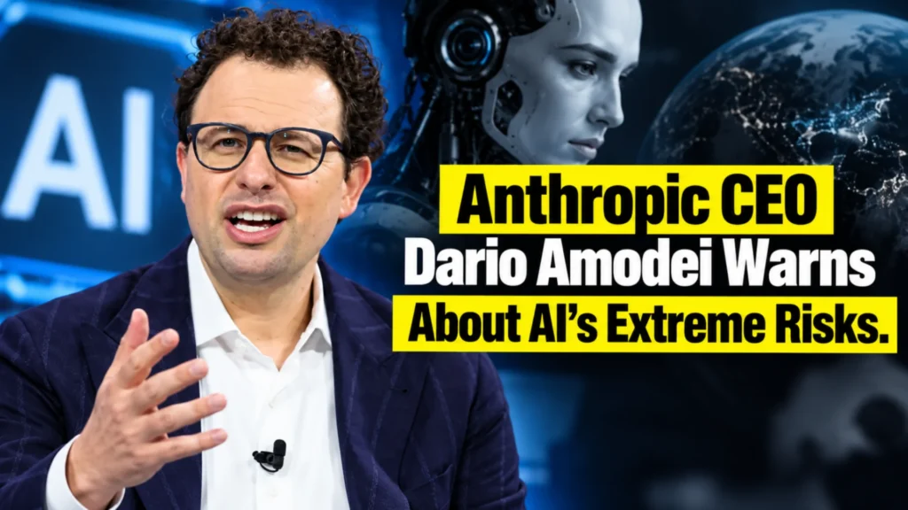 Dario Amodei AI Warning: Anthropic CEO Says Advanced AI Could Threaten Humanity