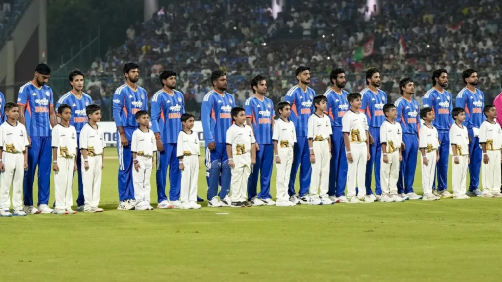 Vande Mataram Played Before Jana Gana Mana at India vs Afghanistan T20I in Historic First