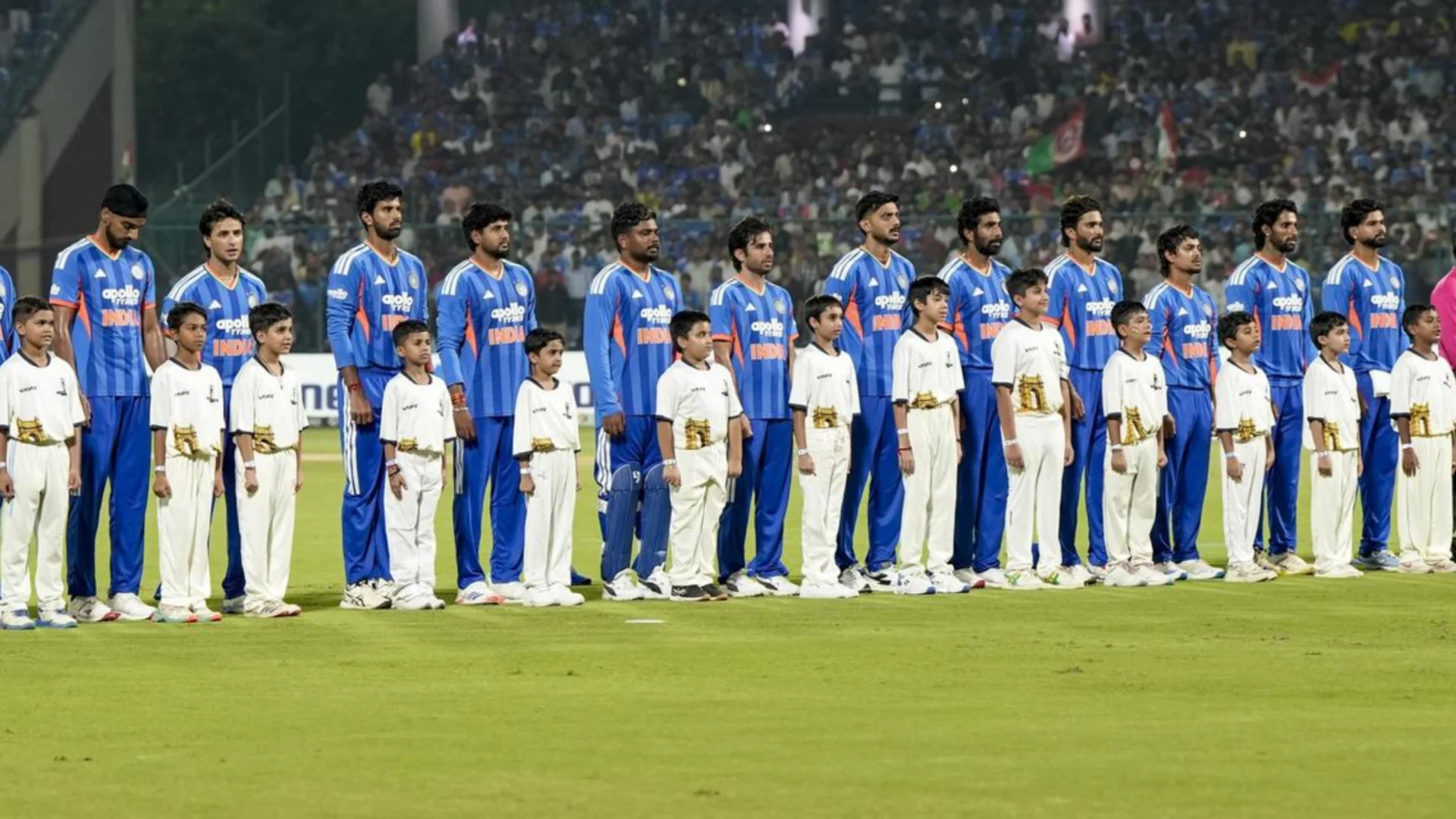 Vande Mataram Played Before Jana Gana Mana at India vs Afghanistan T20I in Historic First