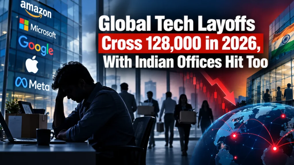 Global Tech Layoffs Cross 128,000 in 2026, With Indian Offices Hit Too