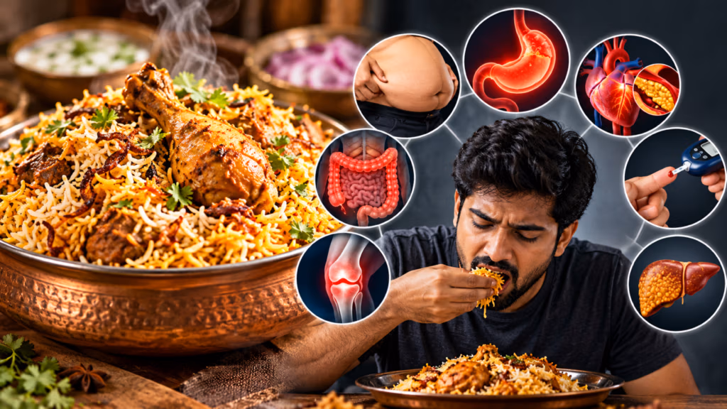 What Happens If You Eat Biryani Every Day? 7 Health Risks You Should Know