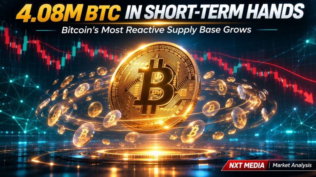 Bitcoin Short-Term Holder Supply Hits 4.08M BTC: What It Means for Price